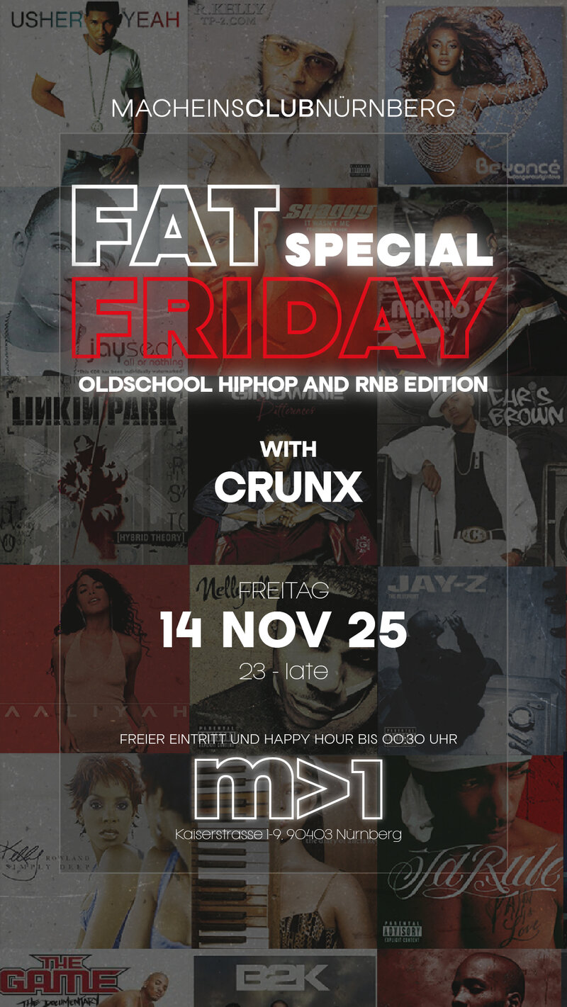 FAT FRIDAY Feat. CRUNX FAT FRIDAY Feat. CRUNX